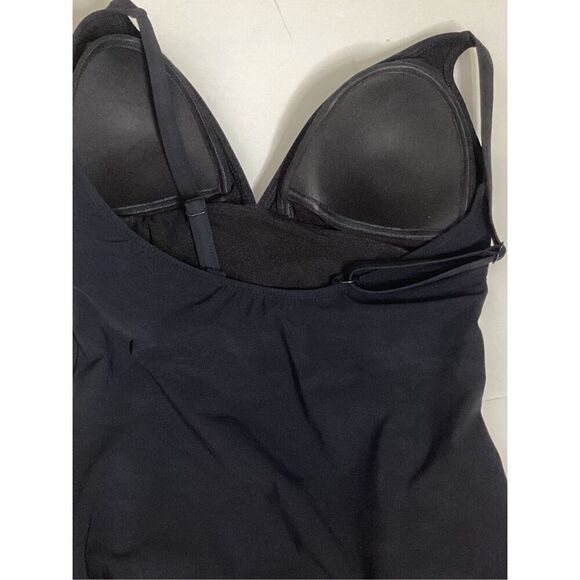 New. Profile by Gottex black swimsuit. Size 12. Retails $149 - Picture 7 of 8